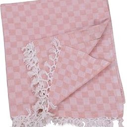 SHISHIR Handloom Bhagalpuri Soft Chadar Maroon White Cube Design Single Size Summer Rainy Season Thin Layer Blanket/Topsheet/Odhne Wali Chadaar for A/C Fan-image-48