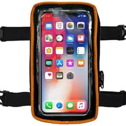 Universal Scooter Mobile Holder/Pouch/Cover for Scooters - Activa, Jupiter, Access, Burgman, Dio, Scooty, N-Torq, Vespa EVs - Motorcycle Phone Mount - Mobile Holder - Vehicle Bag-30