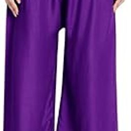 Rayon Palazzo for Women|Stylish Bottom Wear Casual Plazo for Girls|Regular Fit Plain/Solid Palazzo|Western Palazzo for Women-image-121