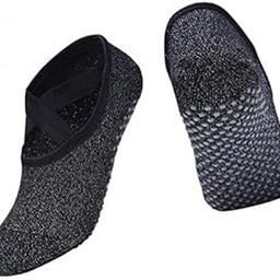 CALANDIS™ 2xPilates Barre Ballet Socks Yoga Dance Socks with Non-Slip Grip Black | Socks | Womens Clothing | Clothing & Accessories | Fitness Running & Yoga-image-42