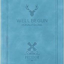 HONMIN® Flexible TPU Matte Back Cover Case for Kindle Paperwhite 12th Gen (7-inch) | Slim & Lightweight | Protective Flip Case with Auto Sleep/Wake | Sky Blue-image-32