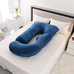 Softac Pregnancy Pillow Baby Sitting Support with Removable Premium Cotton Cover, Tummy Time Support for Baby, (Blue)..……, Standard-image-15