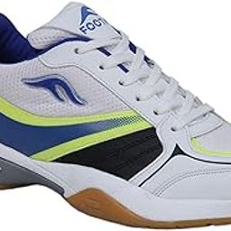 Boy's Ranger White (Non-Marking) Gym/Badminton Shoes-image-76