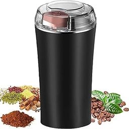AMV MART 4-Blade Electric Coffee & Spice Grinder – Stainless Steel Portable Mixer for Masala, Herbs, Dry Spices & Nuts – Push Button Control, Compact & Durable for Home Kitchen-image-90