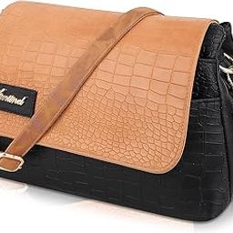 Mustard & Black Women Sling Bag/Sling bag for Girls/Crossbody Women Sling Bag/Latest Sling Bag/Women Shoulder Sling/Sling Bag for Women-image-29