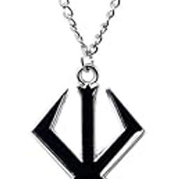 Anime Necklace for Men and Women, Black Anime Accessories, Perfect for Comic Con Dress Up Parties Halloween,Collectible for Anime Fans-image-21