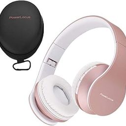 Wireless Bluetooth Over-Ear Stereo Foldable Headphones, Wired Headsets with Built-in Microphone for iPhone, Samsung, LG, iPad (Rose Gold)-picture-28
