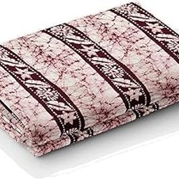 HC Branded Pure Cotton Batik Print 2 Meter Brown Color Premium Men lungi-image-14