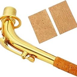 THE STYLE SUTRA Natural Neck Cork Sheet For Alto/Soprano/Tenor Saxophone 2Pcs-18