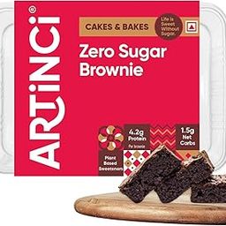 Artinci Chocolate Brownie (40g x 3 Pcs) Sugar Free Chocolate Cake - As Seen on Shark Tank India | Diabetic Friendly with Protein & High Fibre |Suitable for Weightloss (Pack of 1)-image-28