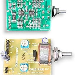 SUBWOOFER Low Pass Filter Board, DC12V to 24V Single Power Supply | Compact SMD IC Design | Dual Frequency Adjustable Preset | 47K Bass Volume Control | Car, Auto, Van, and Home Audio Systems-image-6