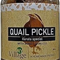 My Village Quail Meat Pickle | Kerala Special | Non Spicy | Homemade Pickle | No Added Preservatives | 300gm-image-5