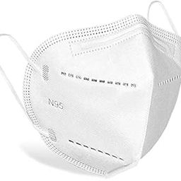 3 Dimensional Disposable Face Mask & Incredibly Soft Spandex Non Woven Fabric Ear loop for Adults Reusable & Washable Certified by ISO CE (White color)-7
