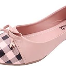 Greens Designer Slip-On Checked Printed Multicolor Women Ladies Bellies-image-96