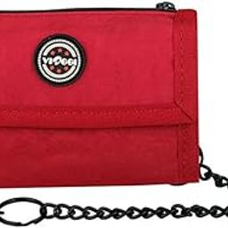 Travel Security Unisex Cash Carrier Wallet - Red-12