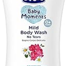 Chicco Baby Moments Mild Body Wash - Protect, 200ml |With Chamomile & Geranium|No Tears Formula with Natural Ingredients for Moisturized Skin|Phenoxyethanol, Parabens & Lauryl sulphates free-image-75