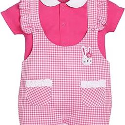 100% Pure Cotton Dungarees for Baby Girls-image-50