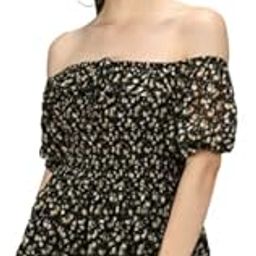Women's Polyester Floral Printed Half Sleeve Casual Top (Multicolor)-image-8