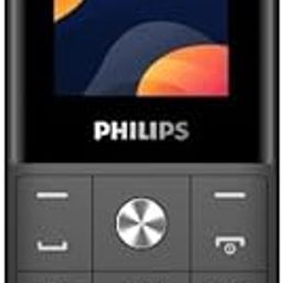 Philips All-New E2102 Sleek & Stylish |Keypad Mobile with 1.77" Screen|1000 MAH Battery | 2030mm Speaker| Wireless FM | Bright Torch| Digital Camera|CoolGray-26