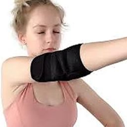 Cathect Arm Compression Sleeves Elbow Support Sports Elbow Cap Pain | Sports activities |Gym | For Men & Women (1 Pair) (size M)| Color-Black-image-54