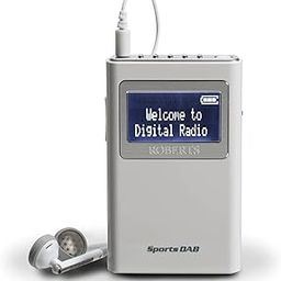 Roberts Radio Sports DAB5 DAB/DAB+/FM Personal Digital Radio - White-image-65