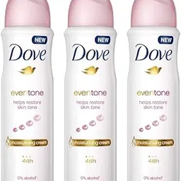 Dove Female Eventone Floral Scent Liquid Deodorant, 150 Ml (Pack Of 3)-picture-29