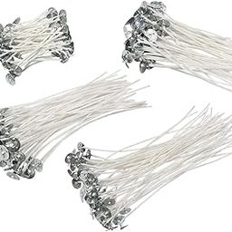Candle Wicks for Candle Making 200 Pieces 2-3-5-7 Inches Pre-Waxed Cotton Wicks Combo with Metal Sustainer for DIY Candle Making, Christmas and Diwali Celebration-image-32