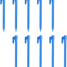 CALANDIS™ Tent Nails Portable Reusable Durable Tent Stakes for Shelter Picnics Blue | Tent & Canopy Accessories | Tents & Canopies | & Hiking | Outdoor Sports-image-33