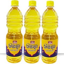 ARCHITA Yog mantra | Deepotsav Pooja oil | Til ka tel | Pure organic til Oil | Top Pooja Til tel | Quality-cold pressed Til Oil | 3-in-1 oil | Til Oil for lighting lamps - (2700) ML-picture-33