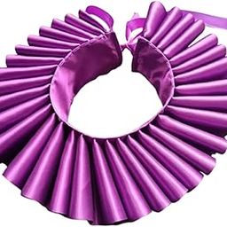 ™ Fake Collar Scarves Tulle Ruffle Collar for Props Party Costume Purple | Scarves & Wraps | Womens Accessories-image-42