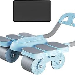 CALANDIS™ Abdominal Roller Wheel For Men Women Fitness Equipment For Strength Training Blue | Abdominal Exercisers | Fitness Equipment & Gear | Fitness, Running & Yoga-image-92