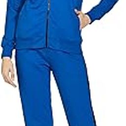 womens Cotton Blend Track Suit (Regular Fit |Co-ord Set)-image-0