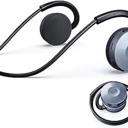 Earaku SoundFold J135 Wireless Earphones, Non-Bone Conduction, Sports, Powerful Bass, Perfect for Sports, Running, Outdoors, Gyms, Ultimate Fit, Bluetooth 5.4, 23 Hours Playback, IPX6 Open Ear, Open-19