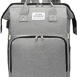 Yindella Foldable Mummy Bag with Baby Bed Bassinet | Diaper Bag | Backpack, Folding Crib, Travel, Foldable Infant Sleeper Nest for Girls and Boy,-image-75
