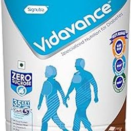 Vidavance Advanced Nutrition For Diabetes And Pre-Diabetes - 400G Jar (Chocolate,Powder)-picture-21
