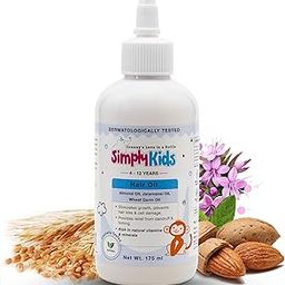 Simply Kids Hair Oil for 4-12 Years | pH Balanced, Efficacy Proven | Strengthens, Hydrates & Protects | Natural Vitamins & Minerals | Safe for All Hair Types | 175ml-image-14