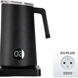 Subminimal NanoFoamer PRO GEN-1 – Automatic Hands-Free Microfoam Milk Frother for Barista-Quality Foam – Cafe-Style Coffee Accessory for Dairy & Plant-Based Milk – EU Plug, 220V – Black-image-23