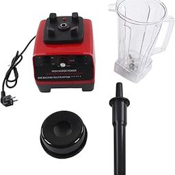 Kitchen Blender, 2L Fast 3000W 304 Stainless Steel Blades Electric Juicer Multipurpose for Restaurant (Red)-image-2