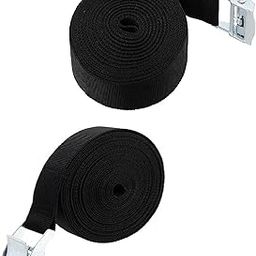 3 Meter Adjustable Tie Down Straps 1Inch Wide Webbing Straps with Cam Lock Buckle Heavy Duty Tensioning Belts Lashing Straps for Securing Cargo, Kayak, Surfboard, Luggage, Car Roof, Transport (2)-26