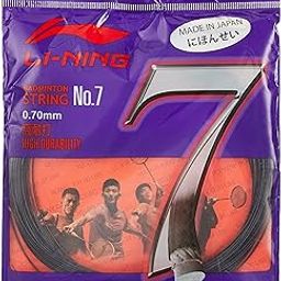 Li-Ning No 7 Badminton Gut (Black), Nylon-15