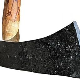 Agronova Handmade Heavy Duty 2kg Axe (Kulhadi) with 3 Feet Bamboo Handle – High Carbon Steel Blade for Tree Cutting, Gardening, and Agricultural Work – Durable, Sharp, and Efficient Tool-picture-12