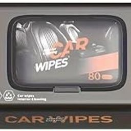 M $ T GOLDI Car Cleaning Wet Wipes 80 Pcs |Car Interior, Glass, Dashboard, Steering, Window, Leather Seat Dust Remover Hand Tissue Paper Napkin Wet Tissue for Car & Bike Care-image-43