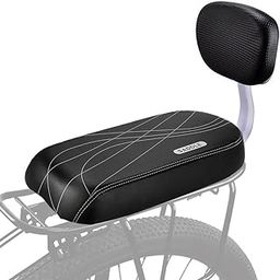 Proberos® Universal Bicycle Pannier Rack Seat With Back Support Cushion for Road Bikes, Adult Bike Rear Rack With Screw Accessories-image-47