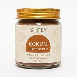 Shrey Origins Kokum Body Scrub with Vanilla Touch, All Natural Handcrafted, 110g-image-49