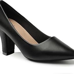 Block Heel Pump for Women and Girls-image-32