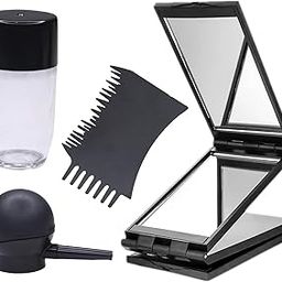 Pelo Hair Fiber Spray Applicator| Hair Fiber Easy To Use Pump Hair Thickening Fibers 7g Black With Folding Mirror For Men And Women-image-43