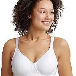 jockey 1855 Women's Minimizer Bra | Under-Wired | Non-Padded | Full Coverage with Broad Wings | Soft Touch Microfiber Fabric-picture-21