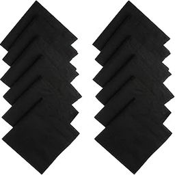 Creation Men's Cotton Handkerchief Big Size - Black-picture-11
