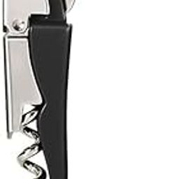 Olrada Waiter Corkscrew Wine Opener with Foil Cutter, Professional Wine Key for Bartenders and Waiter, Black Bottle Opener 1Pc-image-5