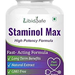Staminol Max Capsules - Advanced Formula for Men's Vitality | May support Energy, Stamina & Stamina | Improved with Key Ingredients-image-26